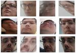 Deep face verification for spherical images