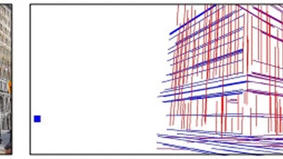 Vanishing point detection by segment clustering on the projective space featured image