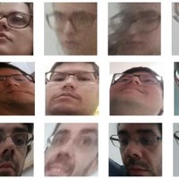 Deep face verification for spherical images